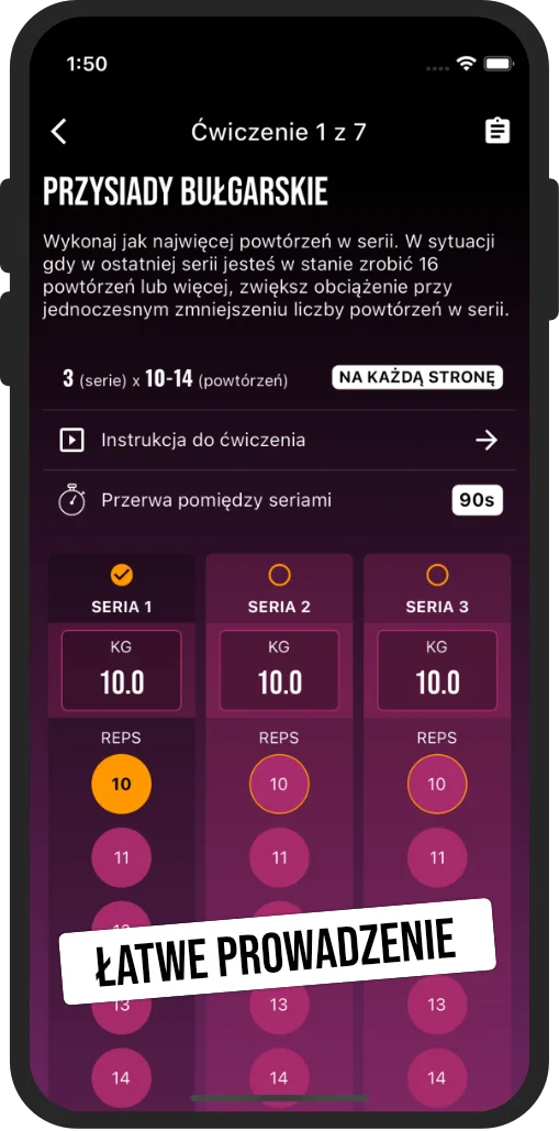 Ekran aplikacji Transformacja 5.0